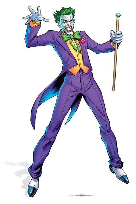 The Joker Justice League / Suicide Squad DC Comics Cardboard Cutout ...