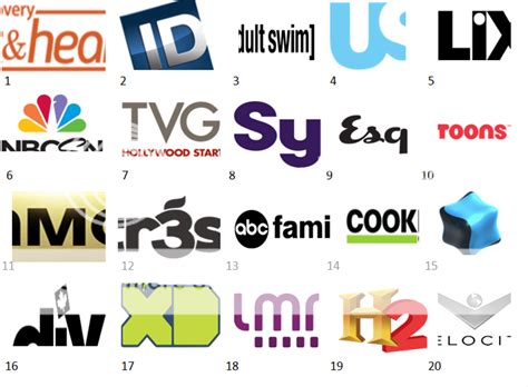 TV Network Logos V Quiz - By weevil6