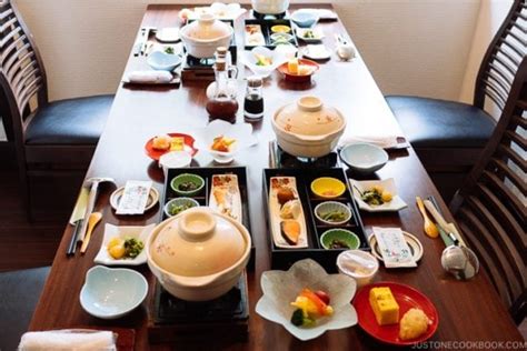 Traditional Japanese Table Setting