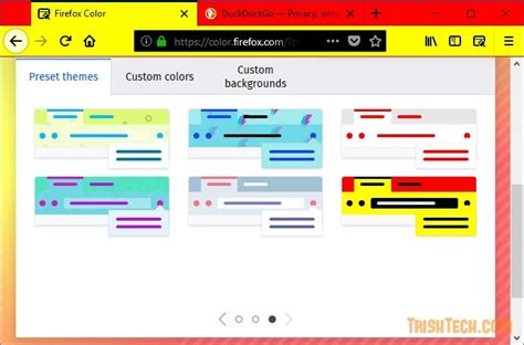 Firefox Color : Create Color Themes & Change Firefox Appearance