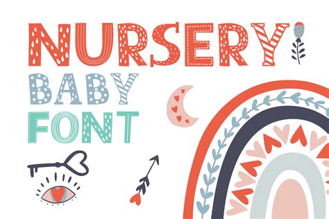 Nursery Baby Font Download Free - Banner Fonts