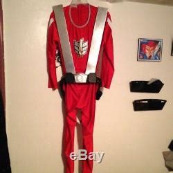 Power rangers RPM red ranger cosplay costume