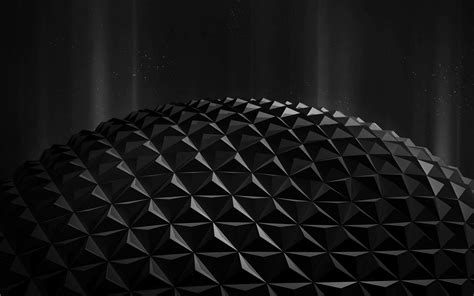 Download Black Polygon Planet HD wallpaper for 2880 x 1800 ...