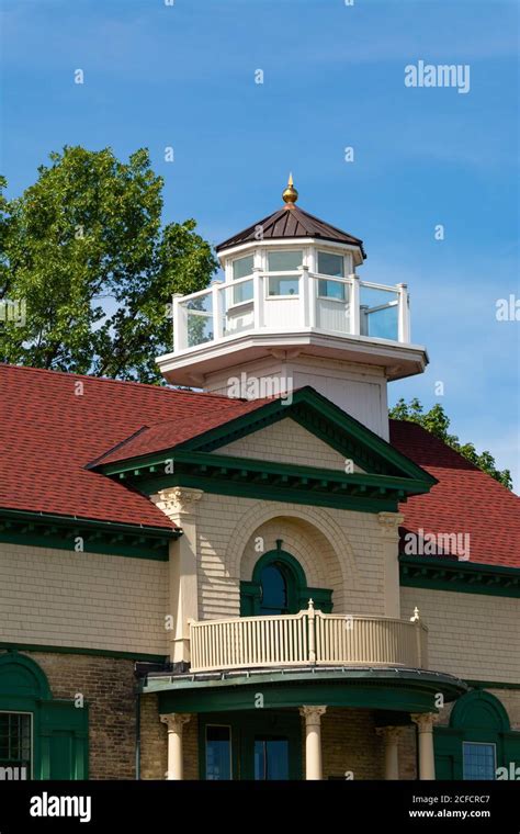 The Old Michigan City Lighthouse on a beautiful Summer morning ...