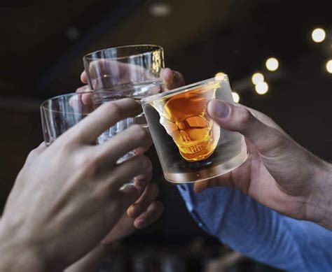 These Skull Shaped Drinking Glasses Will Make For The Ultimate Halloween Cocktail