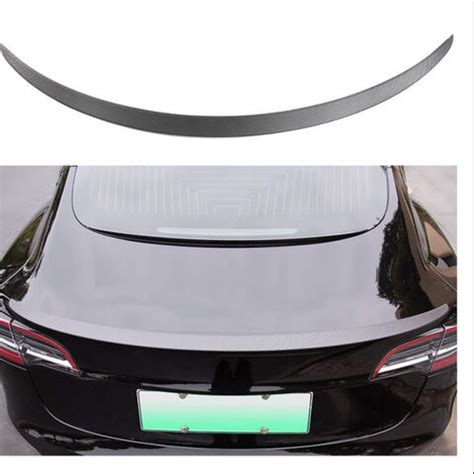 Buy Wholesale China High Quality Carbon Fiber Black Spoiler For Car ...