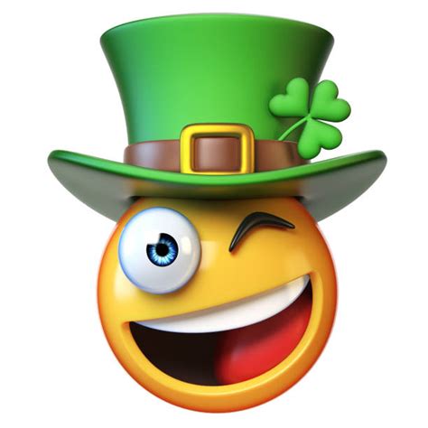 Leprechaun Emoticon Pic Stock Photos, Pictures & Royalty-Free Images ...