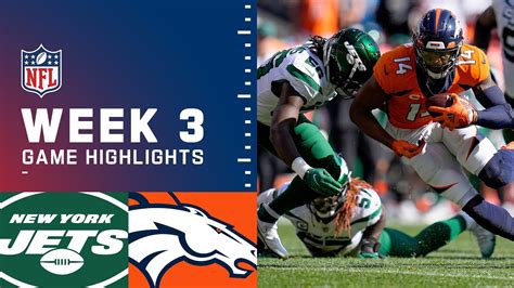 Jets vs. Broncos Week 3 Highlights | NFL 2021 - YouTube