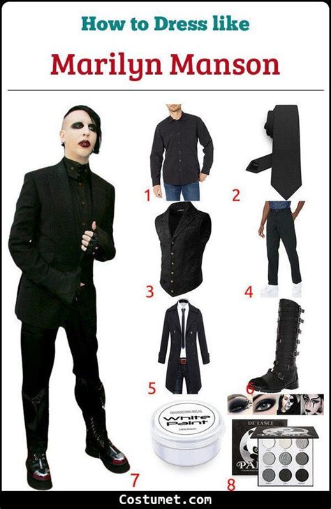 Marilyn Manson Costume for Cosplay & Halloween | Marilyn manson ...