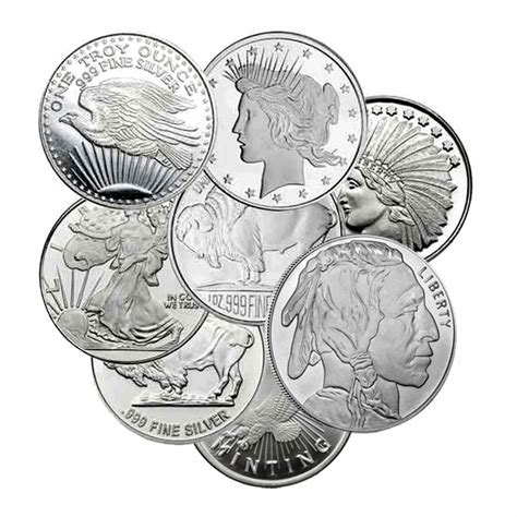 Buy SILVER BULLION-1 OZ ROUNDS SILVER (LIVE)