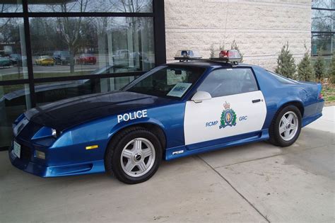 RCMP Camaro | Police cars, Old police cars, Camaro