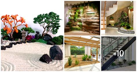 15 Mesmerizing Indoor Rock Garden Designs