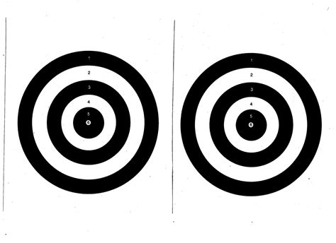 All About Weapons: YouTube Target Shooting Competition - Downloadable Targets