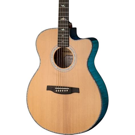 PRS SE A50E Acoustic-Electric Guitar Blue Matteo | Guitar Center