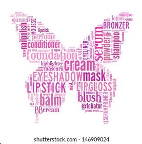 Beauty Products Word Cloud Stock Illustration 146909024 | Shutterstock