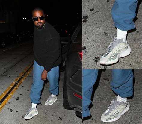 Kanye West aperçu avec une nouvelle adidas Yeezy - Le Site de la Sneaker