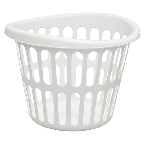 16817611 Round Bushel Laundry Basket - White | Shop Your Way: Online ...