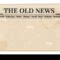 Old Blank Newspaper Template – Rebeccachulew.com
