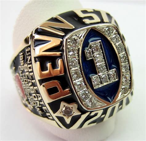 Custom Penn State Championship Ring by Limpid Jewelry Inc | CustomMade.com