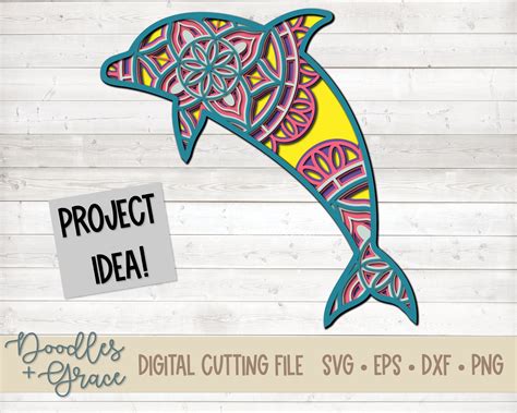 Mandala Dolphin Svg - 1039+ SVG File for Cricut | Free SVG Cut Files To Download