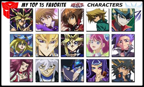 .: Top 15 favorite Yugioh Characters :. by Sincity2100 on DeviantArt