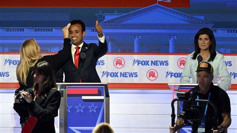 How Vivek Ramaswamy Broke Through at the First GOP Debate - The New York Times