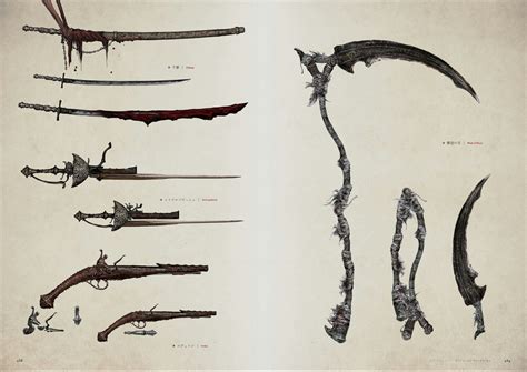 Bloodborne Concept Art - Weapon Concept Art Bloodborne Concept Art ...