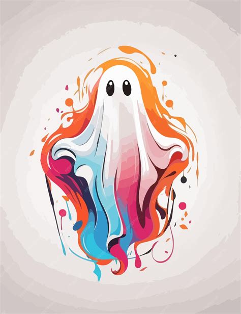 Premium Vector | Ghost silhouette illustration vector