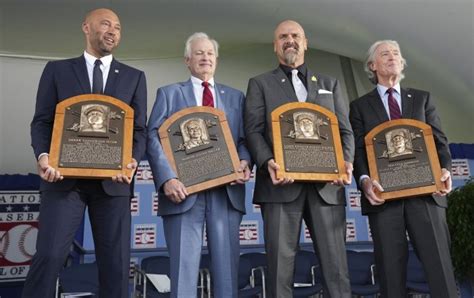 In photos: Scenes from Baseball Hall of Fame inductions - All Photos ...