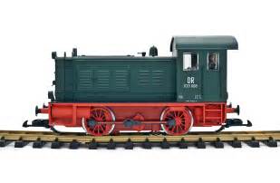 Piko diesel locomotive V20, green, DR, sound, G scale | Zennershop.de - english