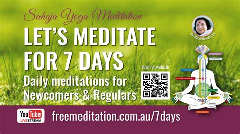 Let’s Meditate for 7 Days | Free Meditation Worldwide