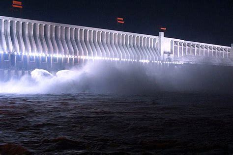 Night Scene of the Three Gorges Dam,Yangtze Cruise Three Gorges Dam Travel Photos, Images ...