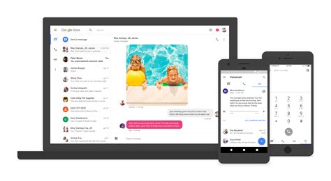 The new Google Voice launches, bringing a modern look, group chat ...