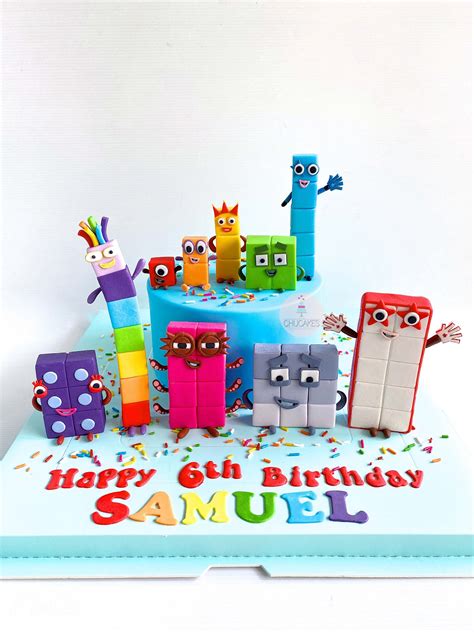 CHUCAKES : Numberblocks Cake