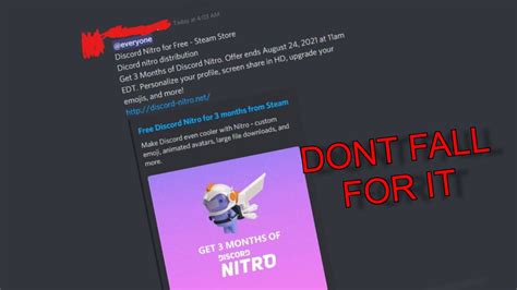 DONT FALL FOR THIS FREE NITRO SCAM! - YouTube