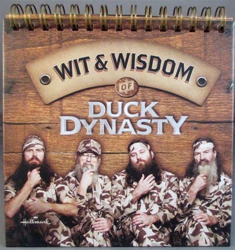 New Hallmark Gift Book Wit Wisdom Duck Dynasty Desktop Stand-up Flip Robertson | Book gifts ...