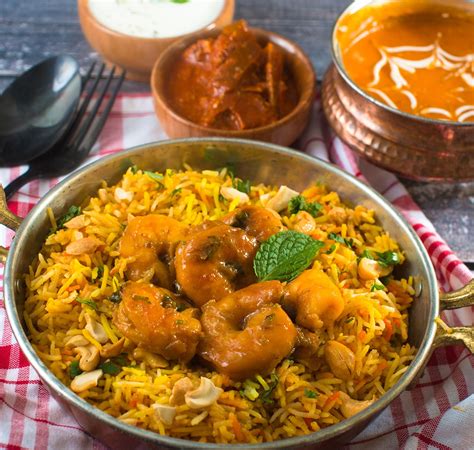 Bombay Prawns Biryani - Pak Foods