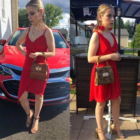 How to Style a Plain Red Dress