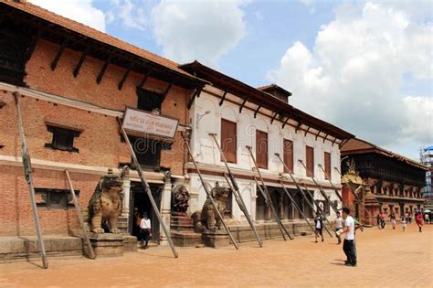 Details of Nepali Architecture at Bhaktapur Durbar Square Editorial ...