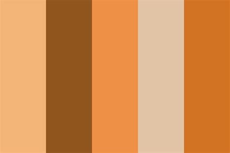 orange dirt Color Palette