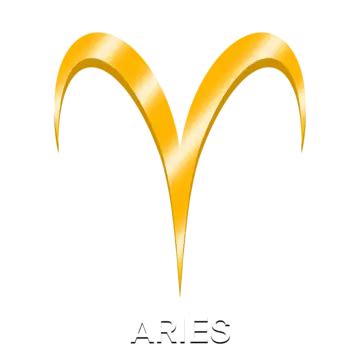 Golden Zodiac Aries, Zodiac Sign Aries, Aries, Zodiac PNG Transparent Clipart Image and PSD File ...