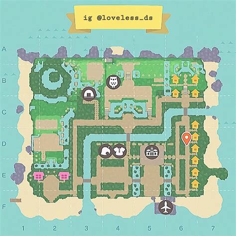 Acnl Map Layout