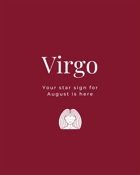 Virgo August 2023