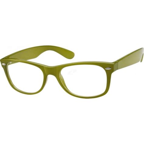 Green Square Glasses #270424 | Zenni Optical Eyeglasses | Eyeglasses frames for women ...