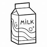 Coloring Book Milk Box Stock Vector Illustration Of Liquid  138603162 sketch template