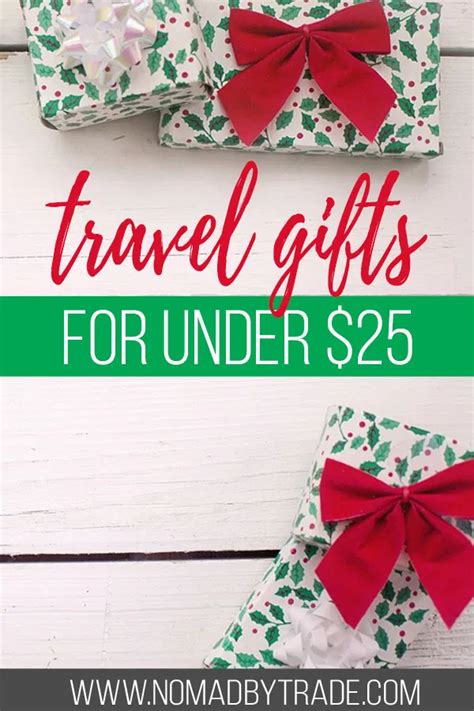 25 Insanely Useful Travel Gifts Under $25 • Nomad by Trade | Travel christmas gifts, Travel ...