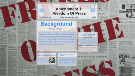 Amendment 1: Freedom Of Press by ReadingSavageSquad Edwards