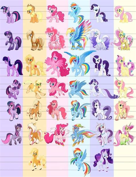 mlp g5 designs! not mine by TheDivineSilver on DeviantArt