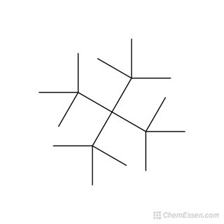 Tetra-tert-butylmethane Structure - C17H36 - Over 100 million chemical compounds | CCDDS