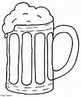 Bierkrüge Prost Ausmalbilder sketch template